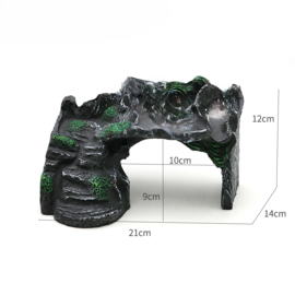 Hoekbrug 12cm / Aquariumdecoratie As-145
