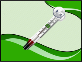 Osaka analoge thermometer 0-50 graden