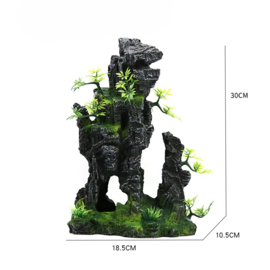 Steile rots 30 cm / Aquariumdecoratie  As-122