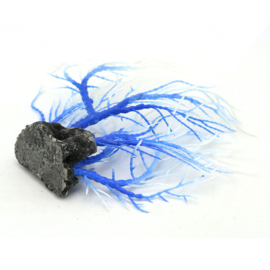 Aquariumdecoratie / Koraal blauw,wit As-139