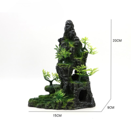 Steile rots 20cm / Aquariumdecoratie AS-123