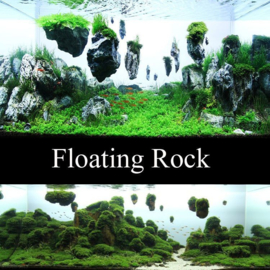 Suspended Rock 3-12cm drijvende stenen - aquarium decoratie stenen in zakje