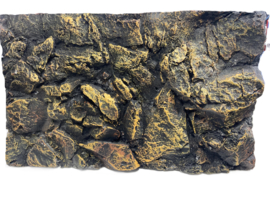 3D aquarium achterwand Os-47-2 Maat: 80x50x6.5cm