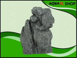 Kunstdecoratie rots Rock Grey 5 - 17x13x24cm - aquarium decoratie