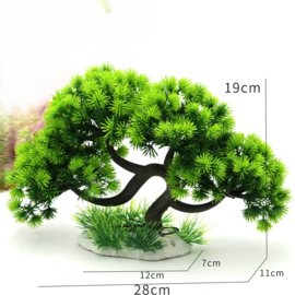 Bonsiaboom 28cm / Aquarium decoratieAs-224