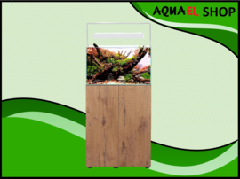 Osaka Ultrascape zwart 60x30x36cm aquarium + 3x LED verlichting met forest meubel