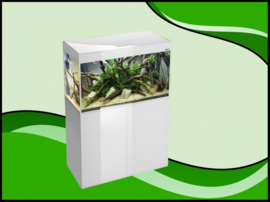 Aquael Glossy 120 wit aquarium set inclusief glossy meubel