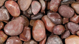 Glitter Stones Red 2-4cm 2KG aquarium decoratie stenen