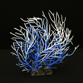 Aquariumdecoratie / Koraal blauw,wit As-139
