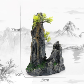 Rots formatie 23 cm / Aquarium decoratie As-104