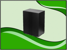 Aquael OptiSet 60 Black aquarium meubel