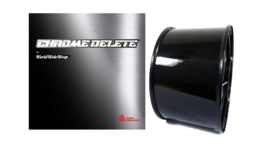 Chrome Delete® wrapfilm Black Gloss 10m x 5cm | Avery Dennison® SWF™