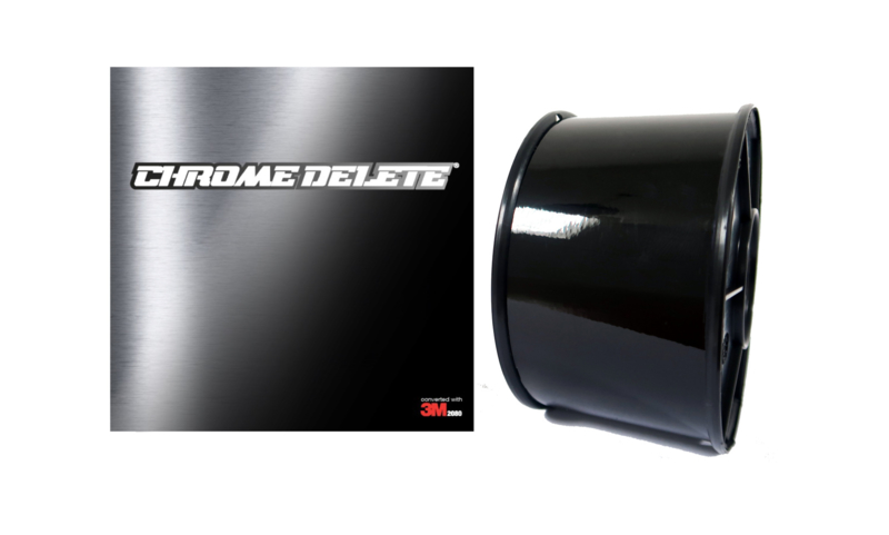 Chrome Delete® wrapfilm Black Gloss 20m x 5cm | 3M™ 2080 Wrap Film Series