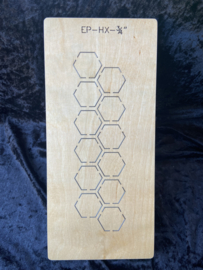 Hexagon 3/4 inch