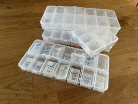 Box with 14 compartments