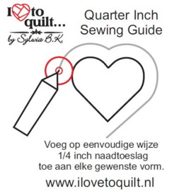 Quarter inch sewing guide