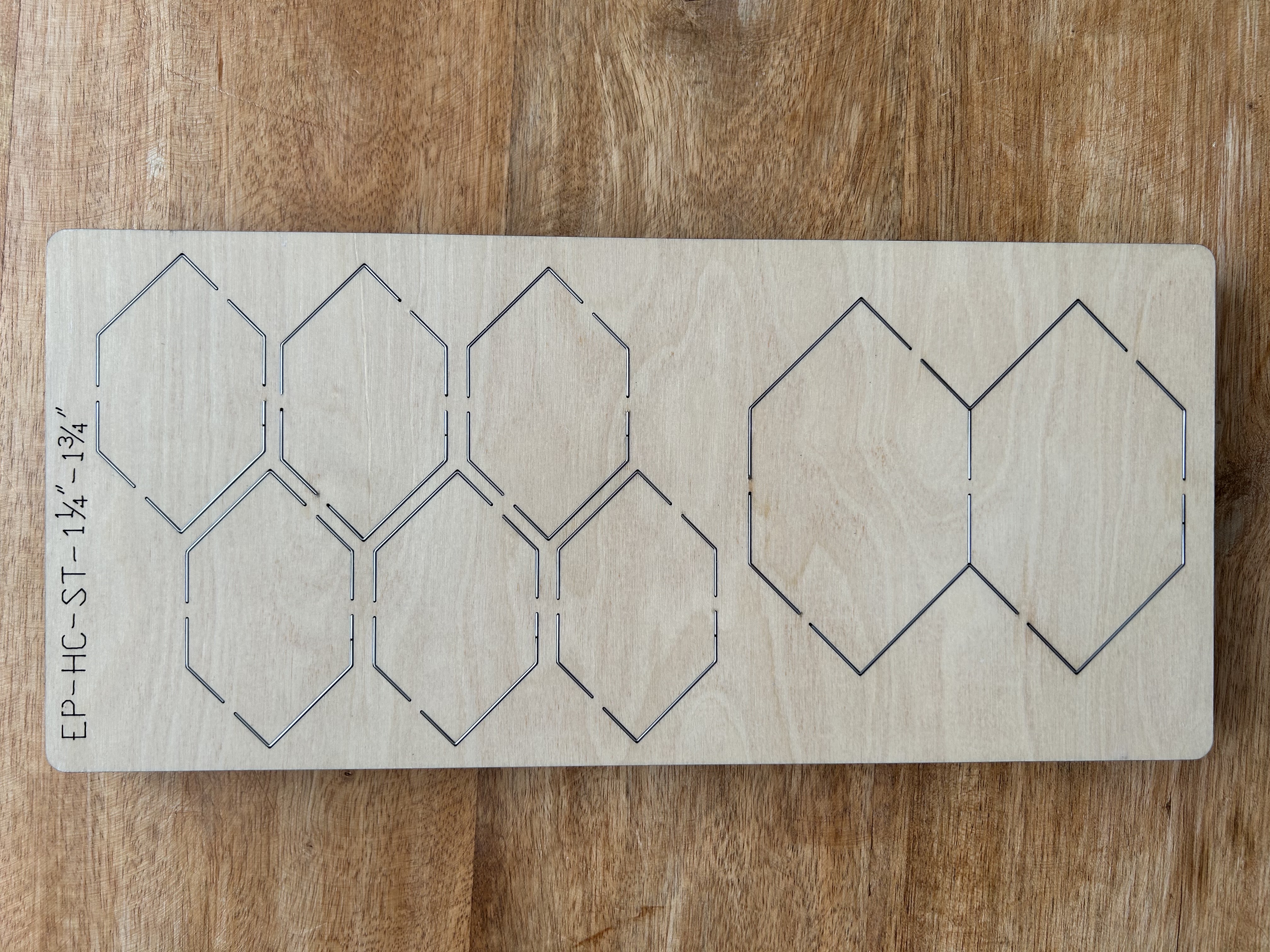 Honeycomb set 1-1/4 inch en 1-3/4inch