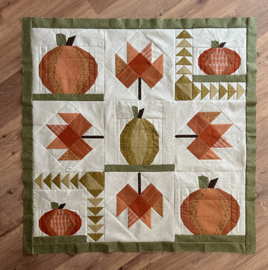 Pumpkin Harvest- Foundation paper piecing pattern