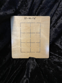 Square  1  1/2inch