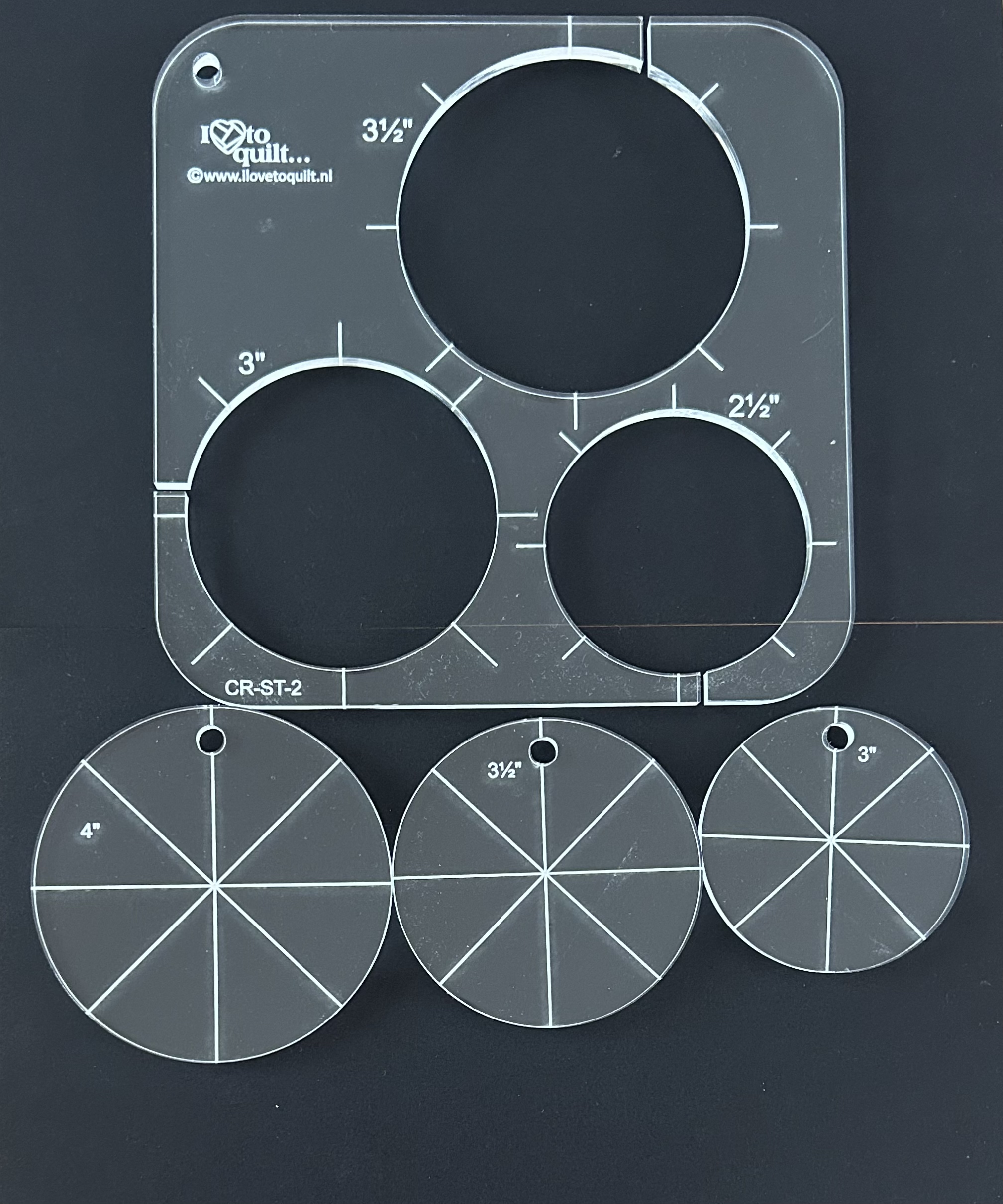 Cirkel set groot