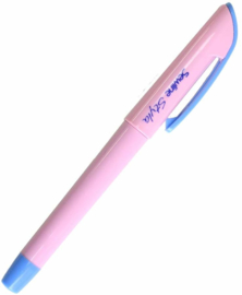 Crosshair ruler with pen