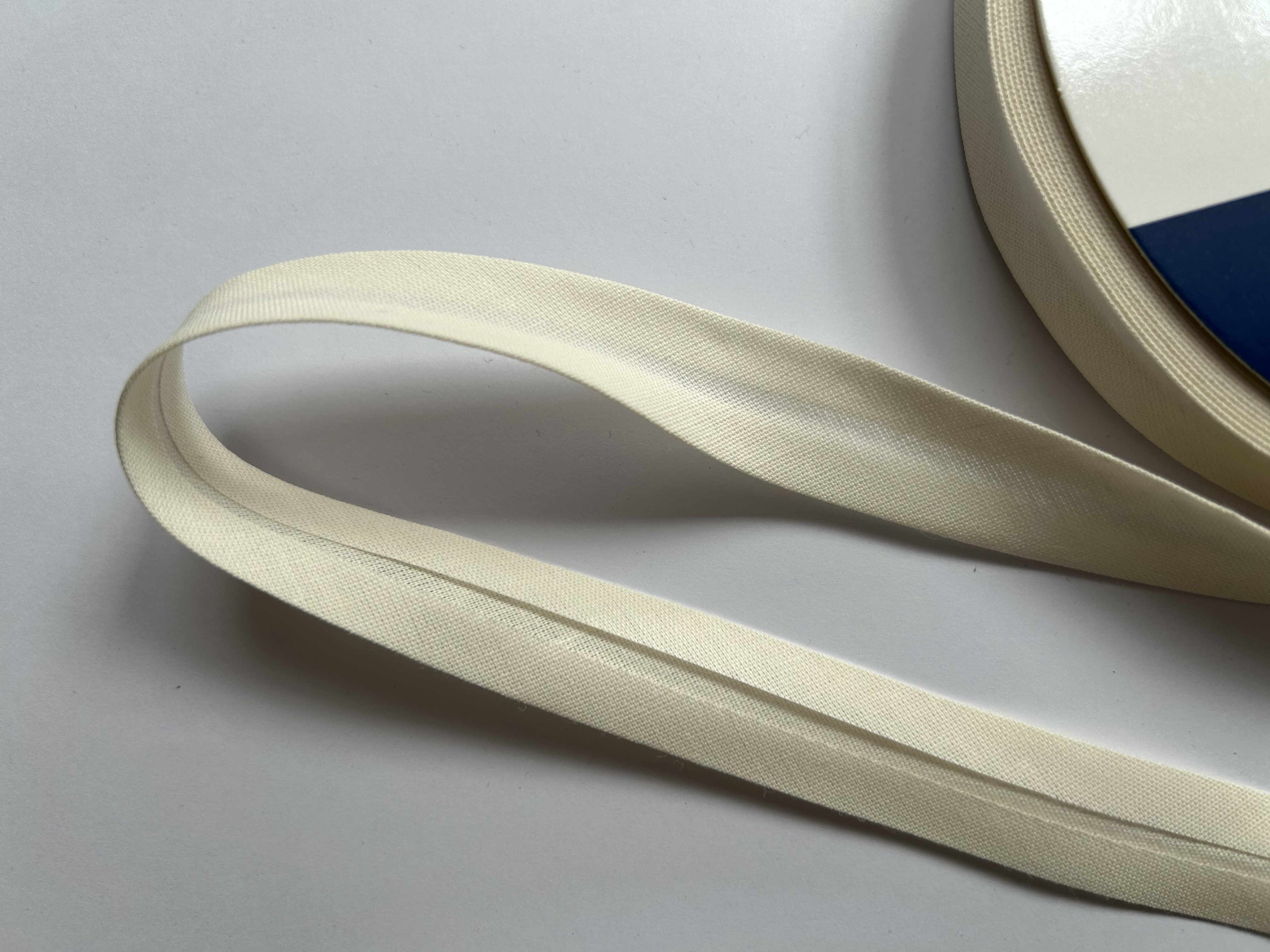 18mm Biasband- Licht Beige