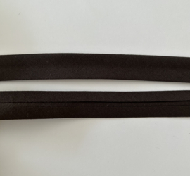 18mm Bias tape- Dark brown