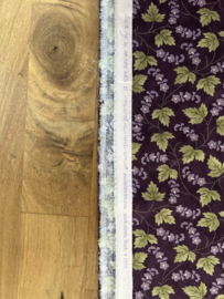 Iris & Ivy By Jane Patek For Moda: Plum 2252-16
