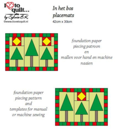 In the forest placemats