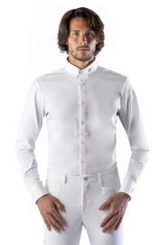 Ego7 Shirt Top-long sleeve for Men wit /wit