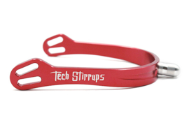 TECH STIRRUPS Florence spur red