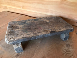 Oude houten bajot