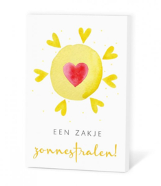 Zaadje in een kaartje wensekaarten