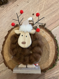 Boltze Xmas Hert – Hout & Wol