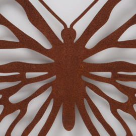 Vlinder roest Boltze 38cm