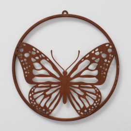 Vlinder roest Boltze 38cm