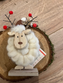 Boltze Xmas Hert – Hout & Wol