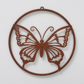 Vlinder roest Boltze 38cm