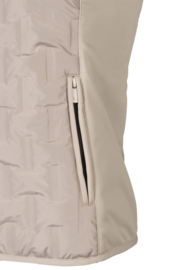 Lauria Garrelli | Gilet Limone gris/beige