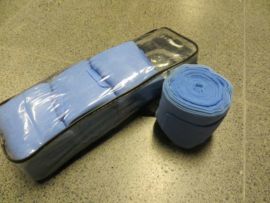 Elastische bandages met onderlap Hemelblauw