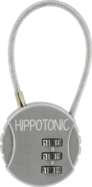 HIPPOTONIC Balvormig hangslot voor poetskist Grijs