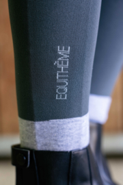 EQUITHÈME | Chaussettes Compet Anthracite/Gris Clair