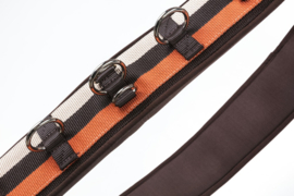 EXCELSIOR Synthetische longeersingel Roest/Bruin/Beige