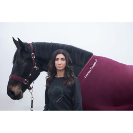 LAURIA GARRELLI Zweetdeken Livigno Bordeaux