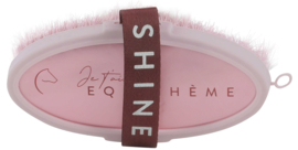 Brosse douce Je t'aime EQUITHÈME Rose