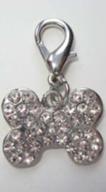 DIVA DOG Swarovski charm bone