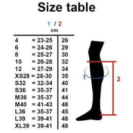 Mini-chaps HKM Elastik noir