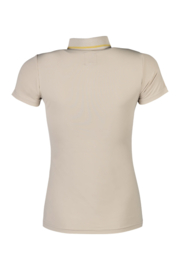 LAURIA GARRELLI Poloshirt Limone Grijs/Beige