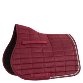 BR Glamour Chic zadeldek Burgundy