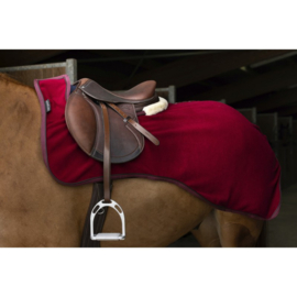 Couvre-reins EQUITHÈME Teddy Fleece Bordeaux